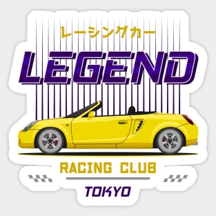 Tuner Yellow MK3 MR 2 JDM Sticker